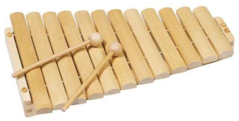 Drewniane Cymbałki do Nauki Gry i Muzyki